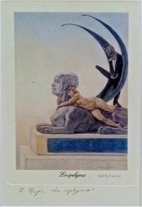 Félicien Rops - Le Sphynx