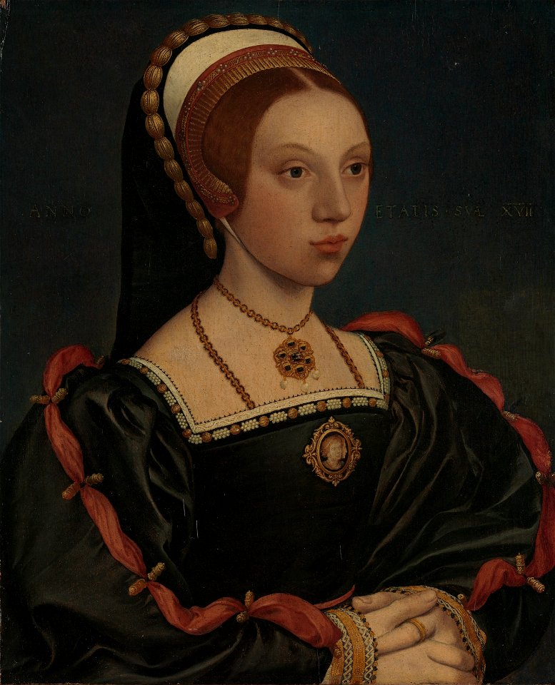 Hans Holbein the Younger (workshop) - Portrait of a Young Woman (Metropolitan Museum of Art)
