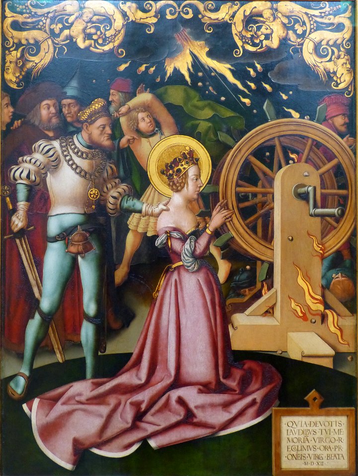 Hans Holbein der Ältere - Martyrium der Hl. Katharina 1512
