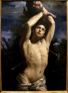 Guido reni, san sebastiano. Free illustration for personal and commercial use.