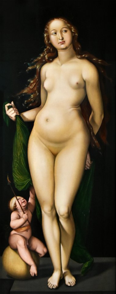 Hans Baldung Grien (1484-1545) Venus en Amor - Kröller-Müller Museum Otterlo 23-08-2016 13-10-21