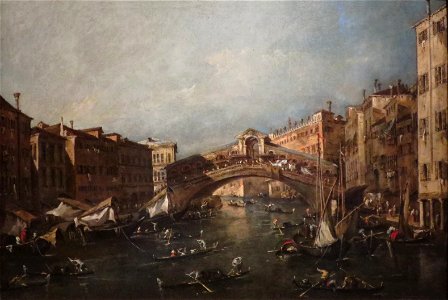 'View of the Rialto, Venice', Norton Simon Museum