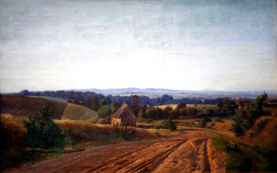 Gurlitt Louis Landscape on Zealand@Kunsthalle Hamburg
