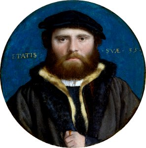 Hans Holbein the Younger - Hans of Antwerp (Victoria and Albert Museum). Free illustration for personal and commercial use.