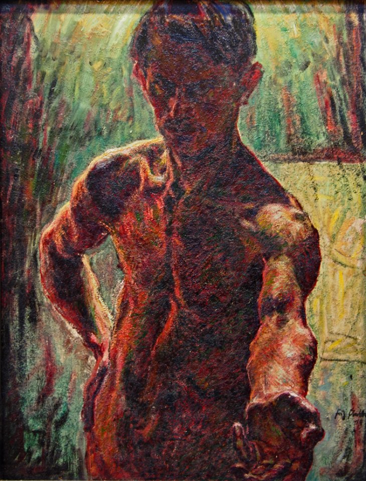 Fritz Flebbe Selbstporträt