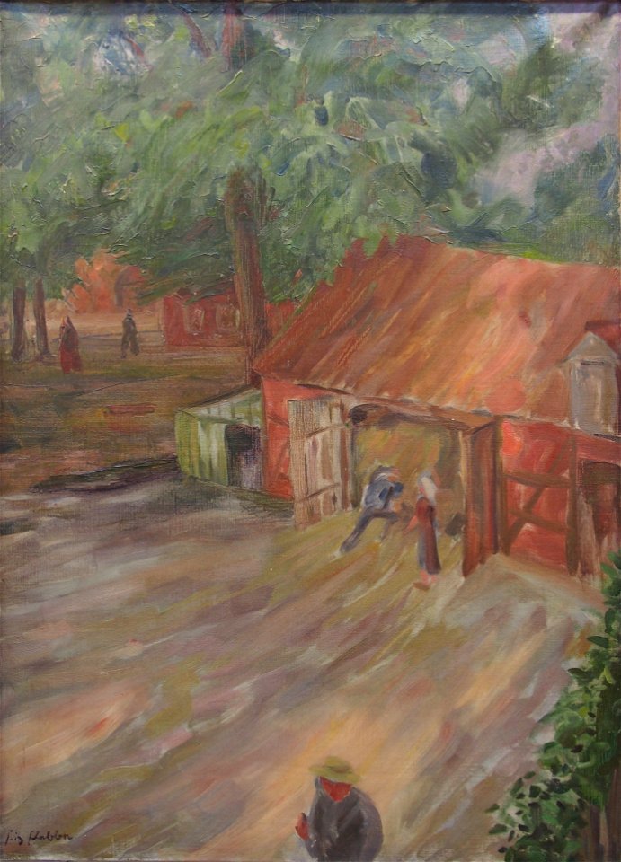 Fritz Flebbe Vor dem Gewitter