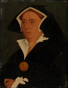 Hans Holbein the Younger (workshop of) - Elizabeth, Lady Rich (Metropolitan Museum of Art). Free illustration for personal and commercial use.