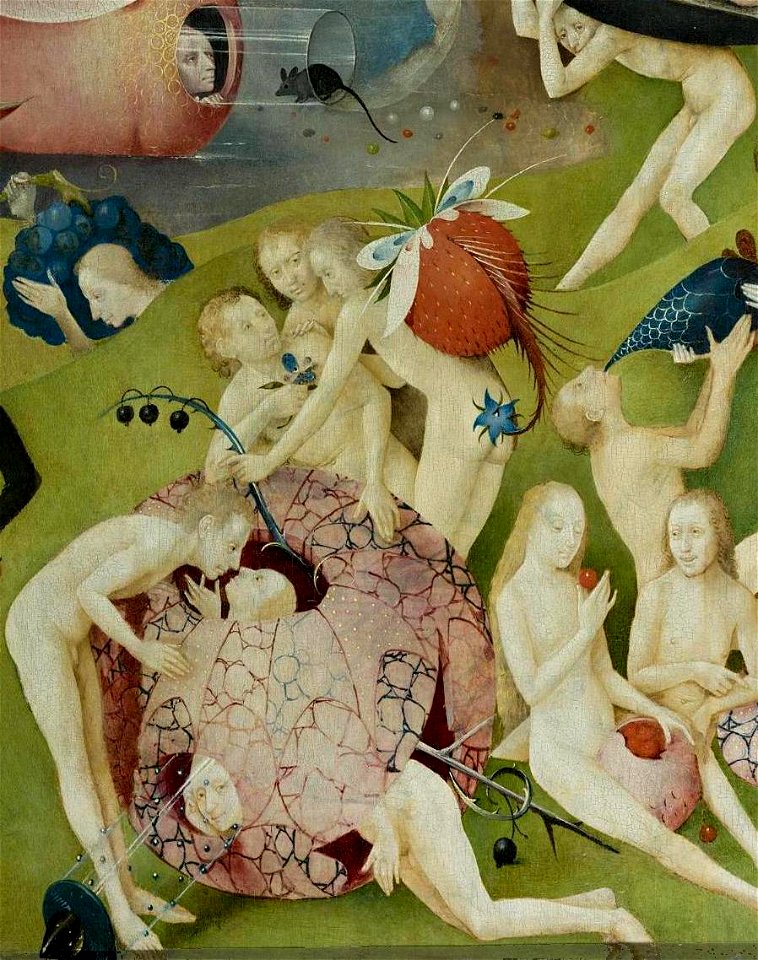Hieronymus Bosch, Garden of Earthly Delights tryptich - detail 8