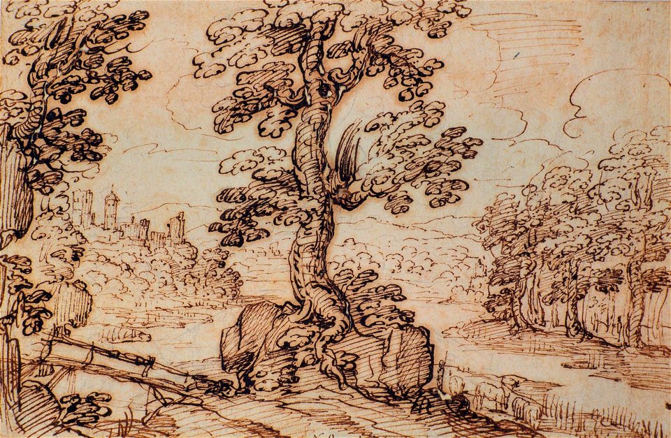 Guercino - Paisagem