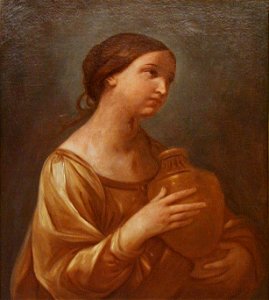 Guido Reni - Magdalene with the Jar of Ointment. Free illustration for personal and commercial use.