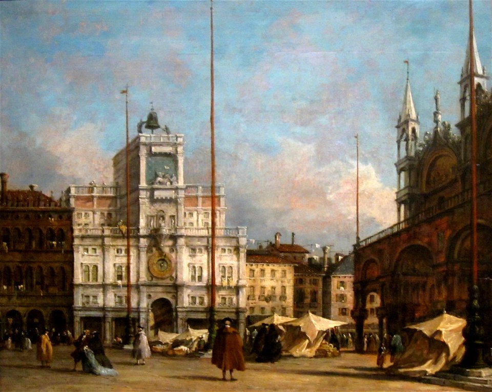 'The Clock Tower, Venice' by Francesco Guardi, Dayton Art Institute
