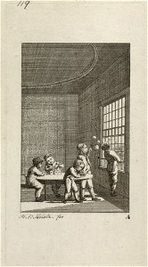 Interieur met spelende kinderen. NL-HlmNHA 1477 53010872