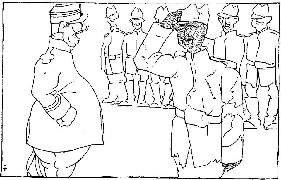 Ion Theodorescu-Sion - Inspecţia generalului, Furnica, 1 apr 1910