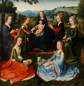 Isenbrant, Adriaen – Die Vermählung der Hl. Katharina