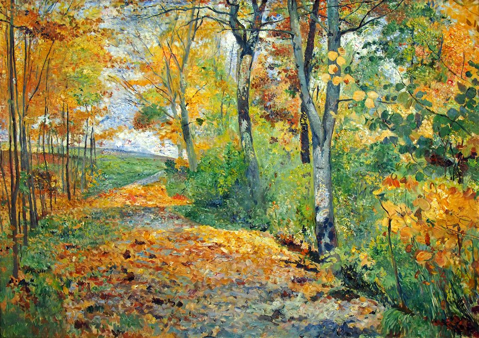 Hagen Herbstlicher Wald@Weimar Schlossmuseum
