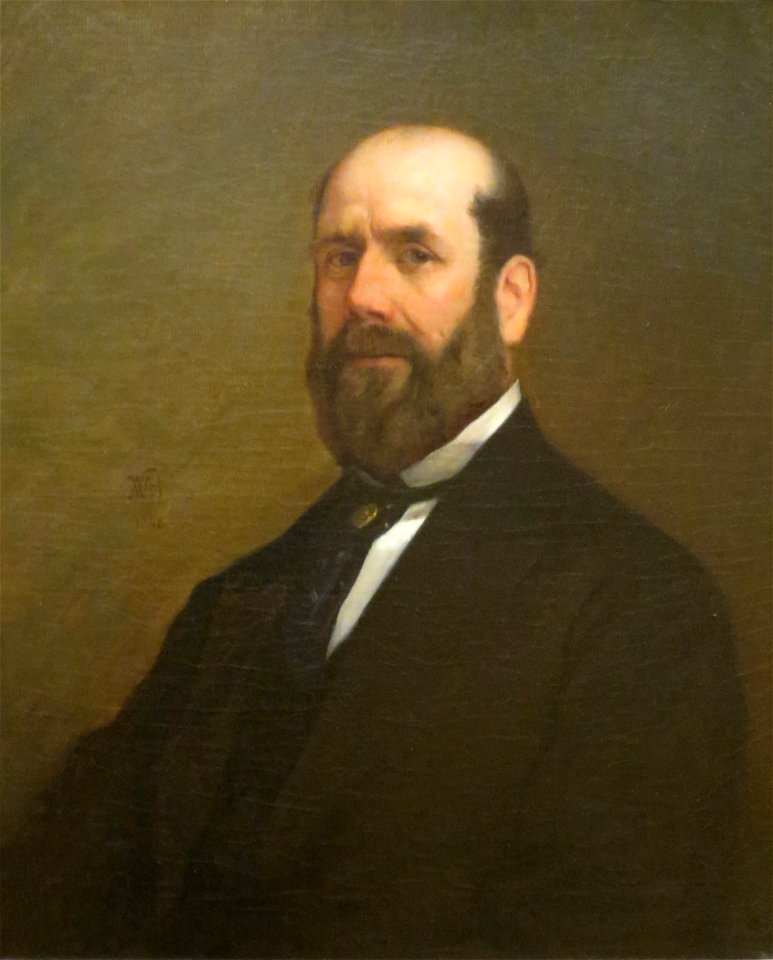 'Portrait of a Man' by William Morris Hunt, El Paso Museum of Art