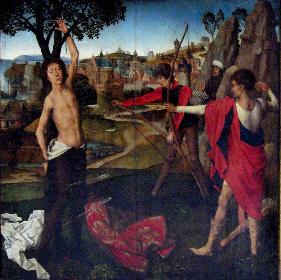 Hans Memling - De marteling van de H. Sebastiaan 101