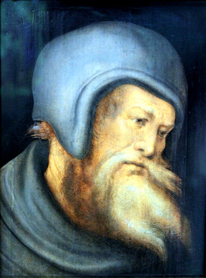 1511 Schaeufelein Head of a bearded man anagoria