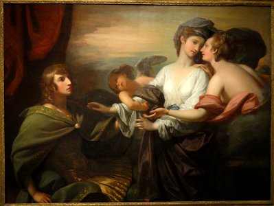 Helen Brought to Paris, 1776, by Benjamin West - SAAM - DSC00875