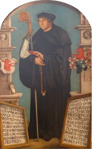 Hans Schäufelein - Abt Alexander Hummel 1531