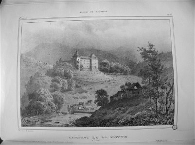 Im29 Album Dauphiné tome II - Chateau de la Motte (Isère), by VC