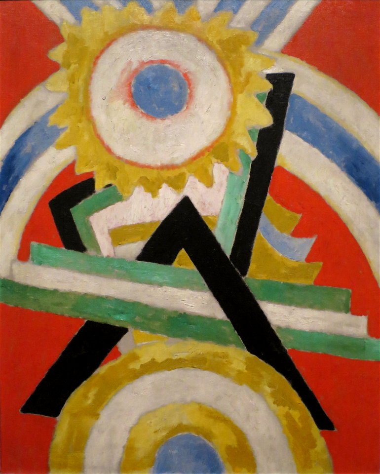 Pre-War Pageant by Marsden Hartley, 1914