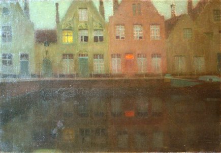 Henri Le Sidaner - Le quai