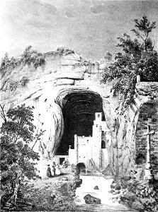 Im22 Album Dauphiné tome II - Notre-Dame de la Balme, entrée de la Grotte (Drome) by VC cropped