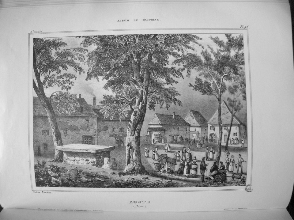 Im28 Album Dauphiné tome II - Aoste (Isère), by VC