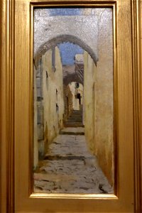 Henrique Pousão-Rua de Capri 1882