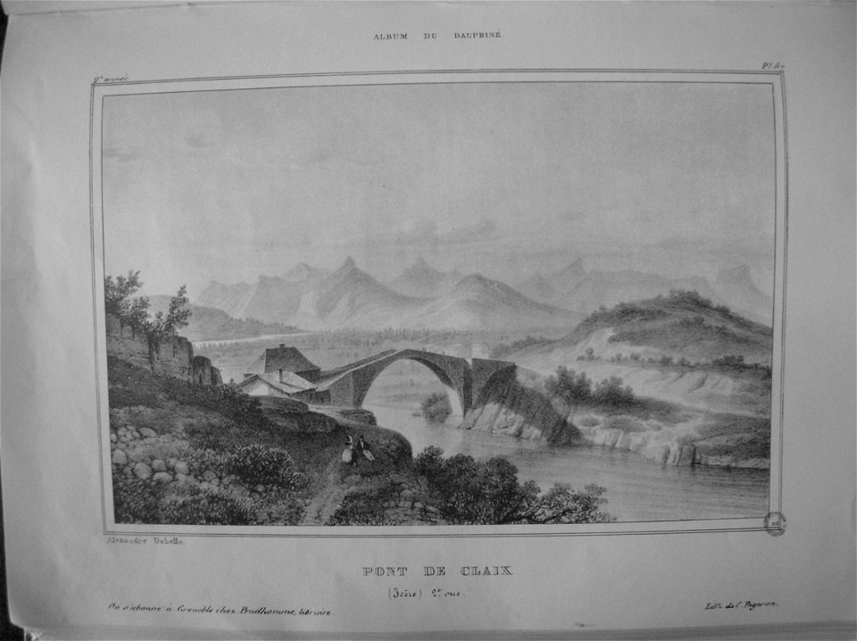 Im13 Album Dauphiné tome II - Pont de Claix (Isère) - by AD