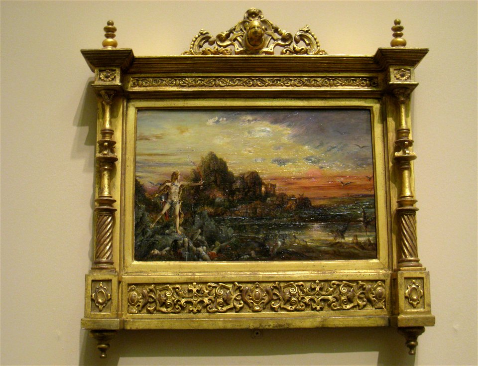 Hercules at Lake Symphalos, 1872, by Gustave Moreau (1826-1898) - IMG 7217