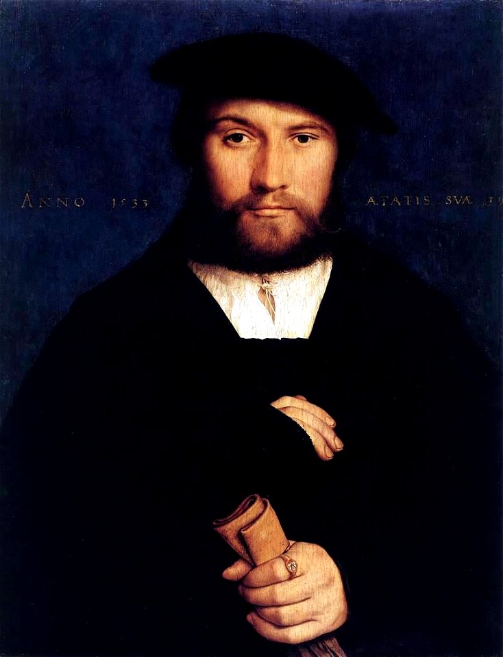 Holbein - Portrait of a Member of the Wedigh Family