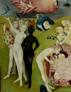 Hieronymus Bosch, Garden of Earthly Delights tryptich, centre panel - detail 7