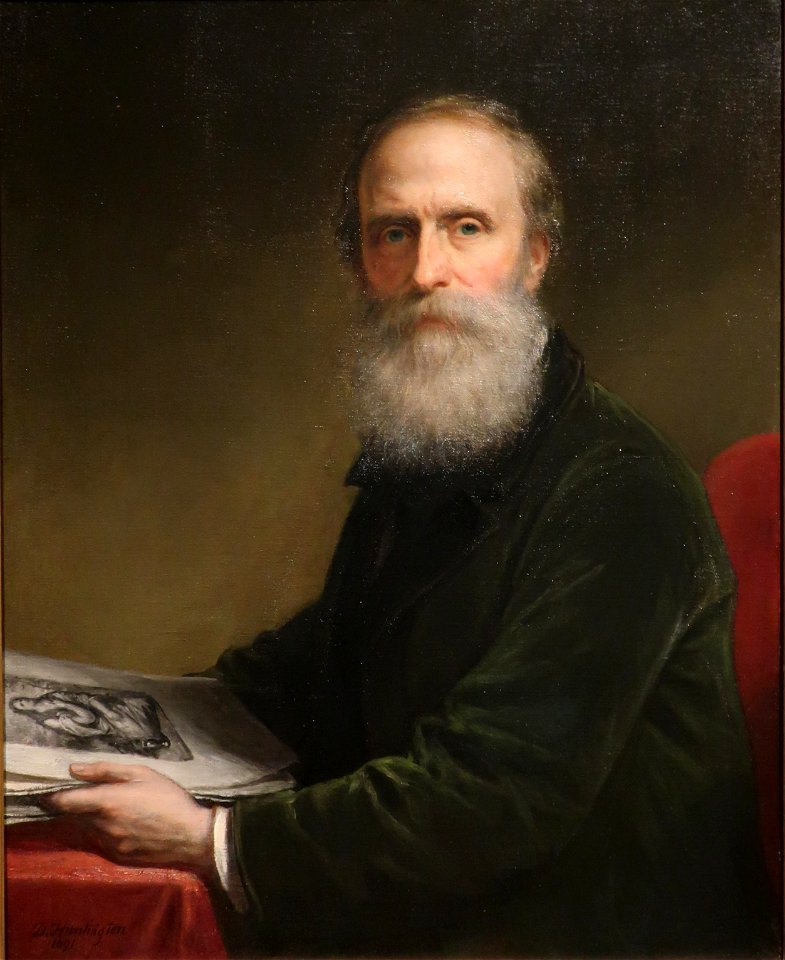 Self-portrait by Daniel Huntington, 1891