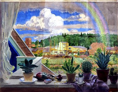 König A.-Blick a Fenster
