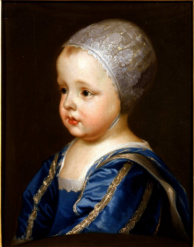 James II when an infant after van Dyck