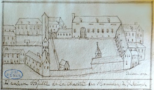 Hopital de la Charité 1822 PP 08343