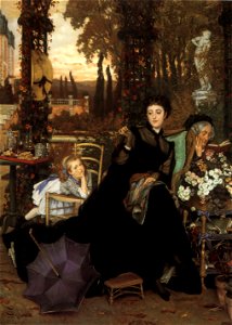 James Tissot - A Widow