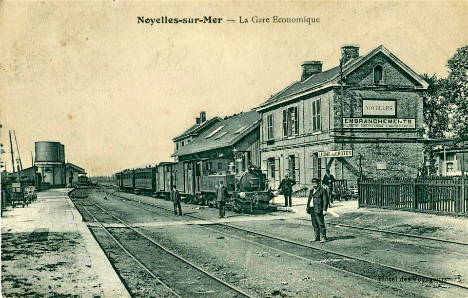 Hotel des Voyageurs - Noyelles sur Ler - La Gare Economique