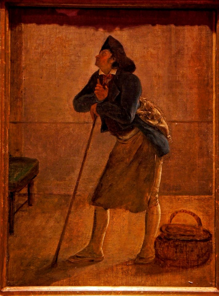 Homme au bisac Léonard Defrance 9047