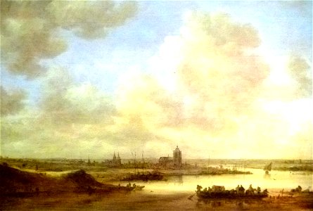 Jan van Goyen - The Rhine at Arnhem