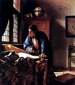 Jan Vermeer - The Geographer