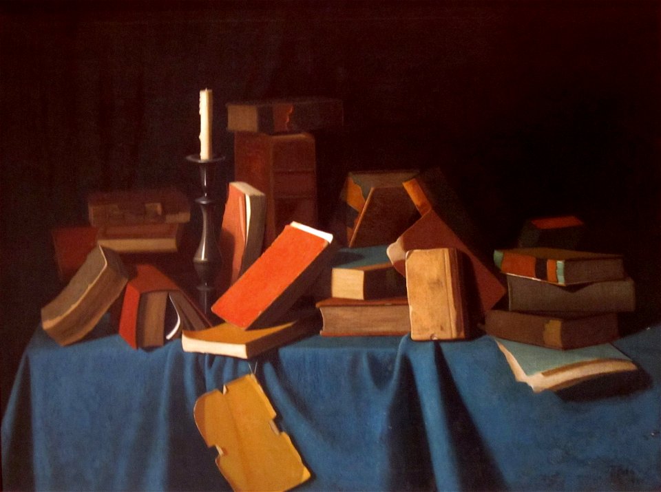 In the Library by John F. Peto, Timken Museum of Art