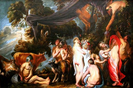 Jacob Jordaens - Allegorie van de vruchtbaarheid. Free illustration for personal and commercial use.