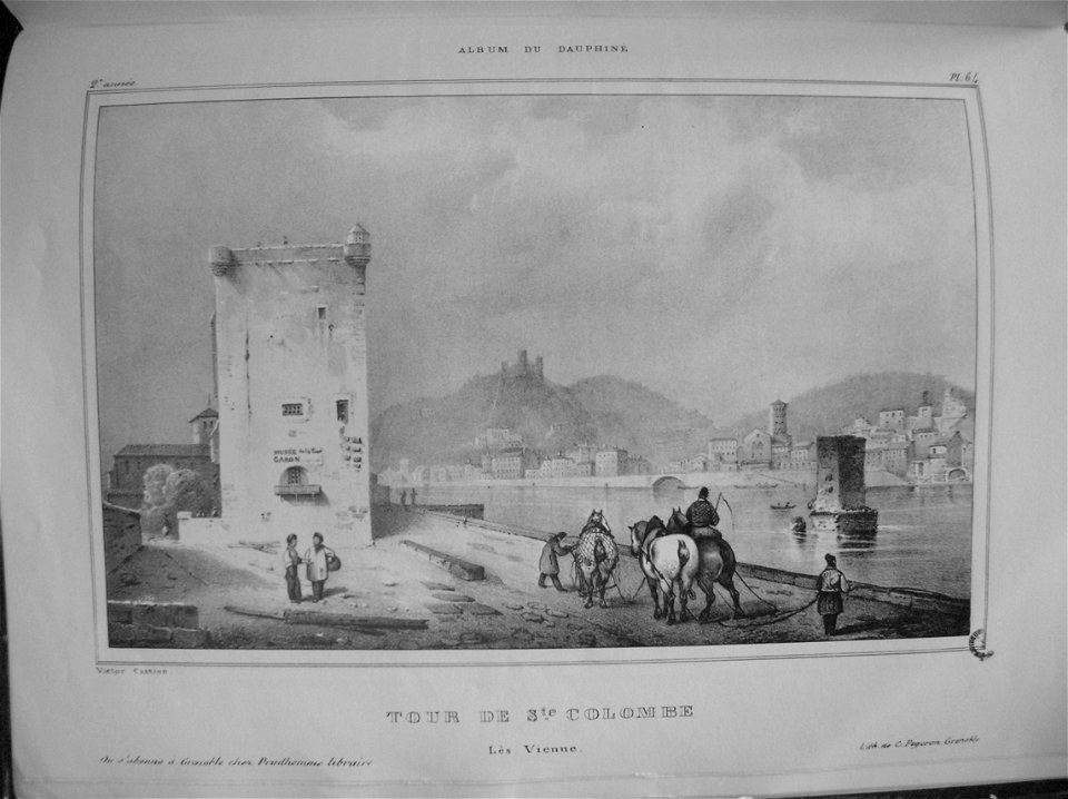 Im47 Album Dauphiné tome II - Tour de St Colombe, Lès Vienne (Isère) by VC