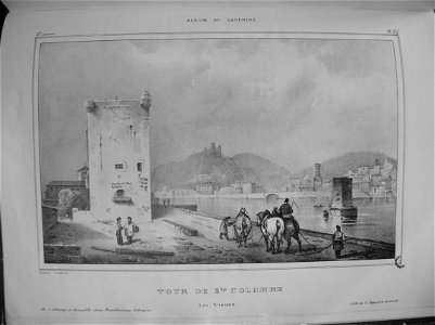 Im47 Album Dauphiné tome II - Tour de St Colombe, Lès Vienne (Isère) by VC