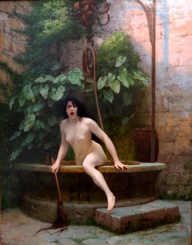 Jean Léon Gerome 1896 La Vérité sortant du puits