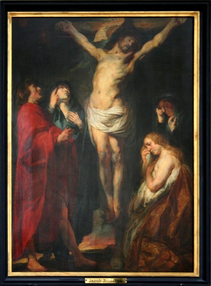 Jacob Jordaens - de kruisdood van Christus