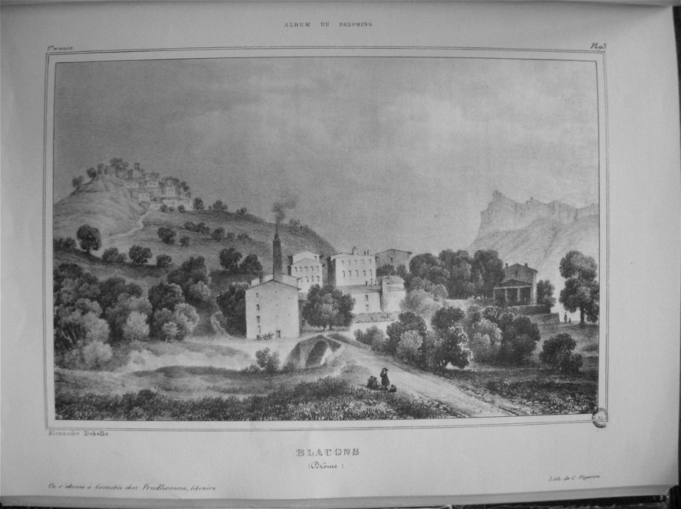 Im21 Album Dauphiné tome II - Blacons (Drome) by AD